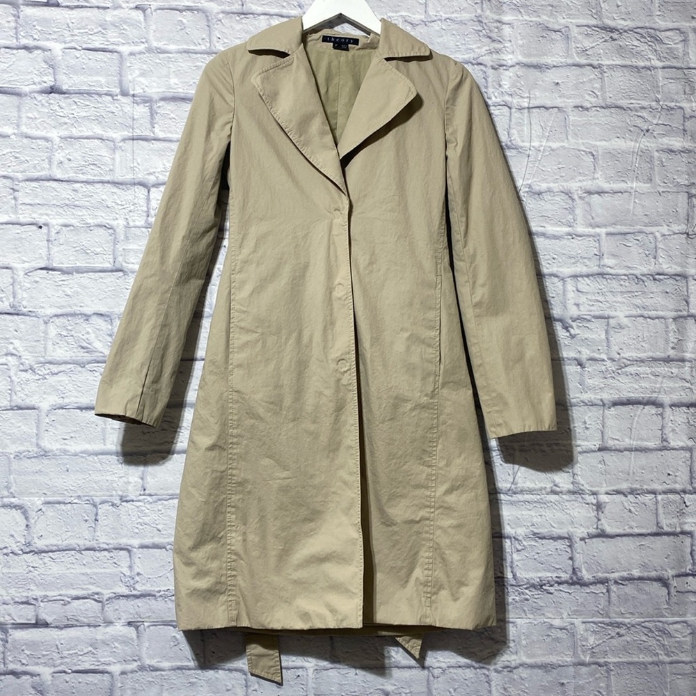 Theory long coat